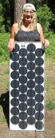 Portable RV solar module