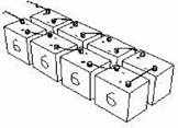 Battery bank array for off-grid or remote electric power systems