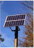pole mounted solar panels